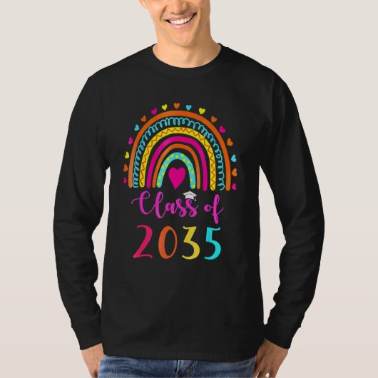 2035年クラスPre K院前科卒業 Tシャツ (正面)