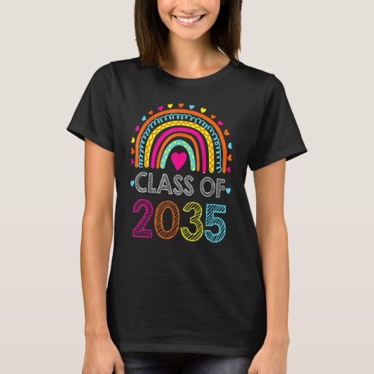 2035年クラスPre K院前科卒業 Tシャツ (正面)