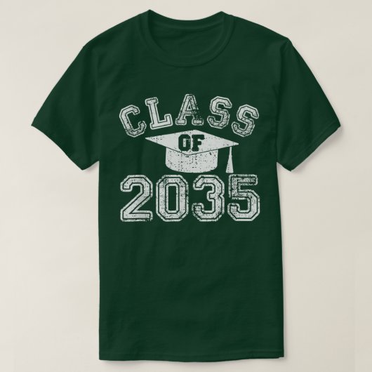 2035年プリク大学院幼稚園卒業生クラス  Tシャツ (デザイン正面)