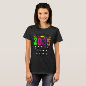 2035年卒業 プレKから12年生まで 成長する記念の手形ギフト Tシャツ (正面フル)
