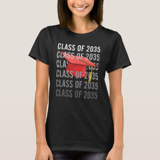 2035年度卒業生と一緒に成長しよう！卒業式初日 Tシャツ