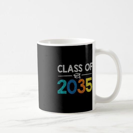 2035年度卒業1日目教え コーヒーマグカップ (右)