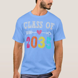 2035年度 仲間と一緒に成長しよう 幼稚園卒業生 2 Tシャツ