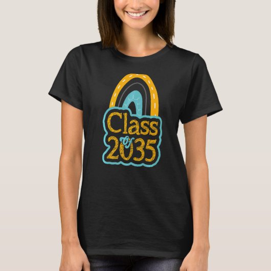 2035年留学生級 Tシャツ (正面)