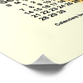 2036サニー日カレンダー ポスター (角)