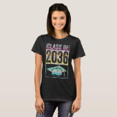 2036年のクラスは卒業1日目に成長 Tシャツ (正面フル)