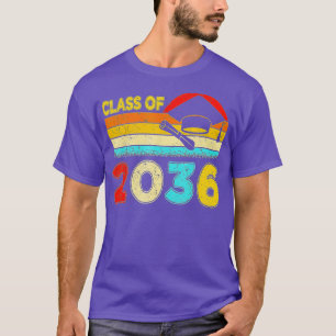 2036年のクラスは私の幼稚園卒業と一緒に成長 Tシャツ