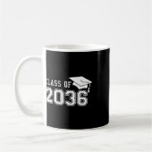 2036年の卒業生として育つ コーヒーマグカップ (左)
