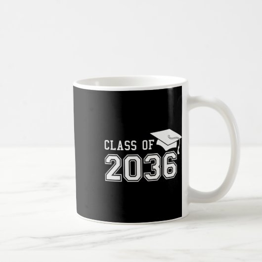 2036年の卒業生として育つ コーヒーマグカップ (右)