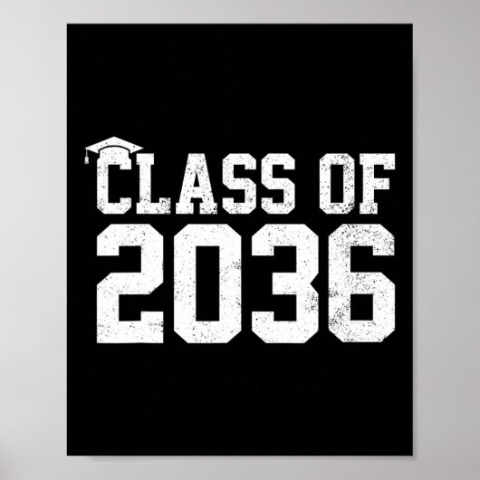 2036年の私の卒業の最初の日に成長 ポスター (正面)