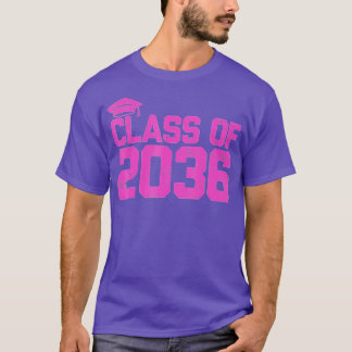 2036年クラス初日幼稚園が私と一緒に成長 Tシャツ