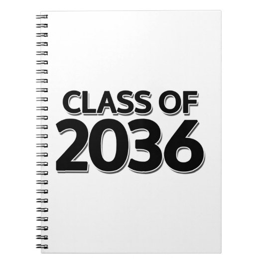 2036年クラス ノートブック (正面)