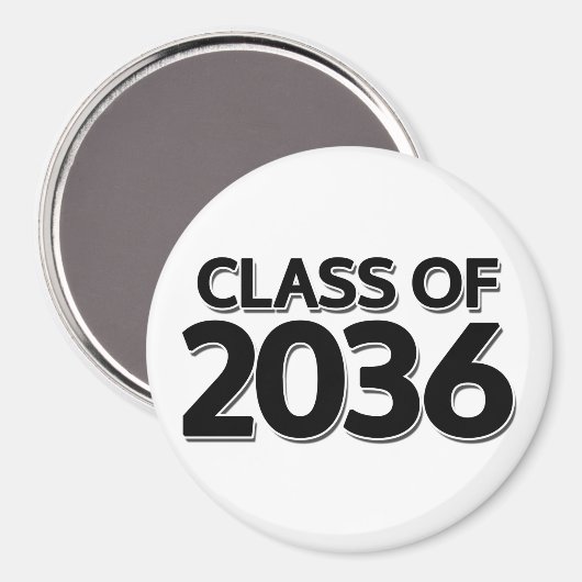 2036年クラス マグネット (正面/裏面)