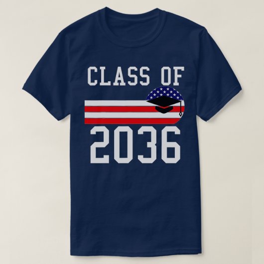 2036年区分新学期2036年区分1 Tシャツ (デザイン正面)