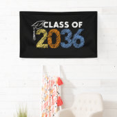 2036年度生まれの皆と一緒に - 初日の学校生活 横断幕 (インサイチュ)