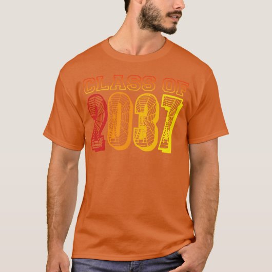 2037ハロウィンおもしろい Tシャツ (正面)