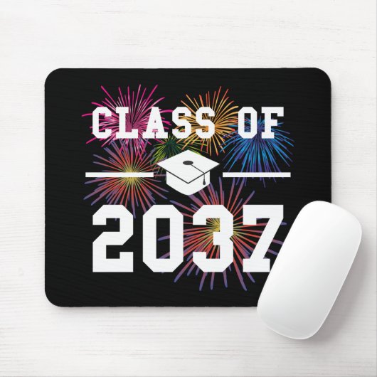 2037年のクラス私と一緒に成長する学校初日 マウスパッド (マウス)