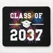 2037年のクラス私と一緒に成長する学校初日 マウスパッド (正面)