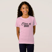 2037年カスタム学校卒業 Tシャツ (正面フル)