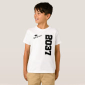 2037年クラス卒業サイン私のシャツ上級2037 Tシャツ (正面フル)