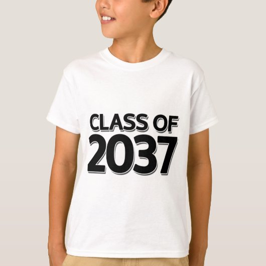 2037年クラス Tシャツ (正面)