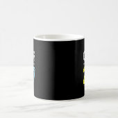 2037年卒クラス ともに成長する 初めての登校日 卒業 コーヒーマグカップ (中央)