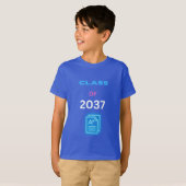 2037年度の成績表付き卒業生 Tシャツ (正面フル)