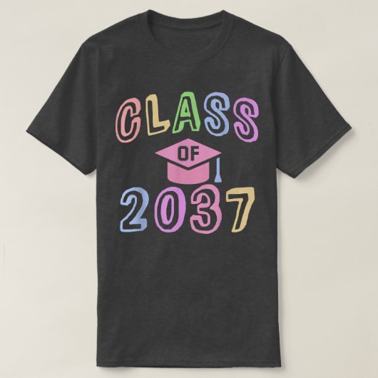 2037年度卒業まであとFUTURE CLASS Tシャツ (デザイン正面)