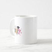2037年度卒業 プレK すくすく成長 Groovy コーヒーマグカップ (正面左)