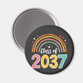 2037年度幼稚園卒業学校クラス マグネット (正面/裏面)