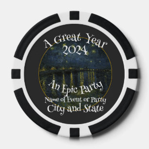 2038バケーション・ツアー・パーティー家族再会マッチング ポーカーチップ