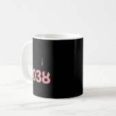 2038年のクラスは私の幼稚園ピンクコケットと一緒に成長 コーヒーマグカップ (正面左)