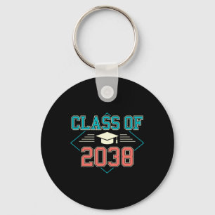 2038年のクラス学校初日K前はGraduに成長 キーホルダー