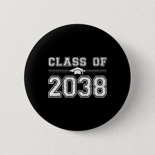 2038年の私と一緒に成長2038年のScの最初の日 缶バッジ (正面)