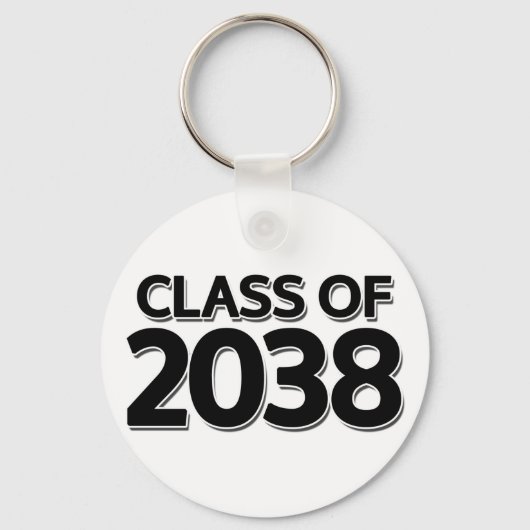 2038年クラス キーホルダー (正面)
