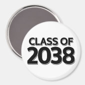 2038年クラス マグネット (正面/裏面)