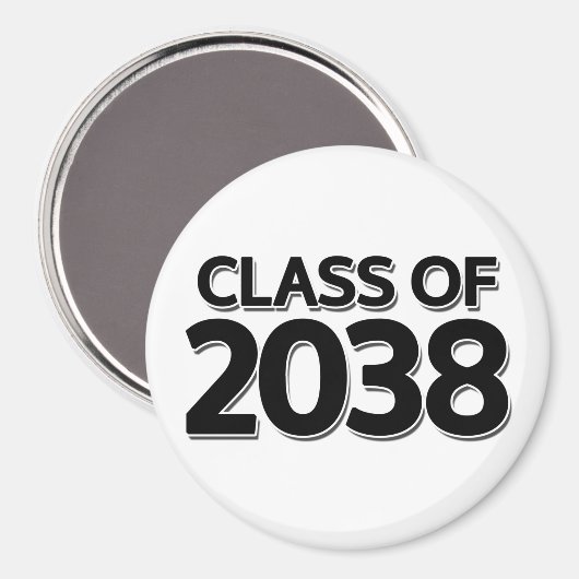 2038年クラス マグネット (正面/裏面)