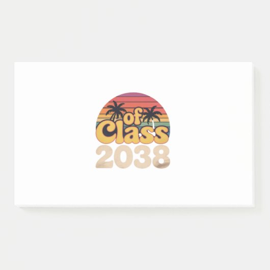 2038年卒業 ポストイット (正面)