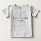 2039年の人材獲得候補 ベビーTシャツ (正面)
