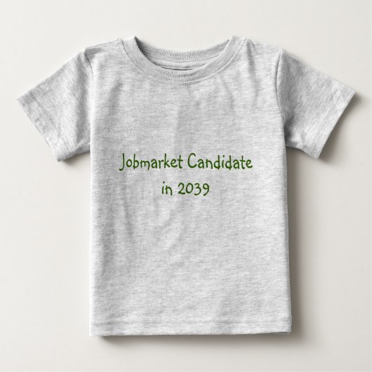 2039年の人材獲得候補 ベビーTシャツ (正面)