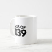 2039年クラス コーヒーマグカップ (正面左)