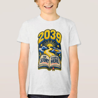 2039年卒業クラス 物語はここから始まる トライブレンドTシャツ