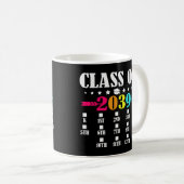 2039年度 小学校卒業 12年生 コーヒーマグカップ (正面右)