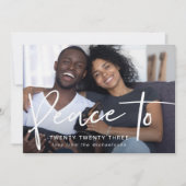 203 New Yearの写真に平和 (正面)