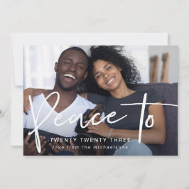 203 New Yearの写真に平和