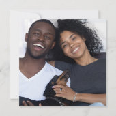 203 New Yearの写真に平和 カード (裏面)