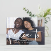 203 New Year Photo Blueへの平和 (スタンド正面)