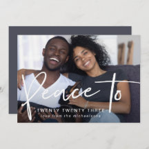 203 New Year Photo Blueへの平和