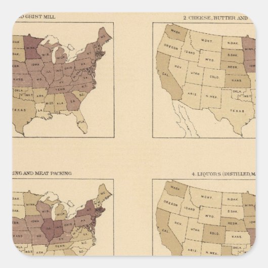 204製造業/平方マイル スクエアシール (正面)