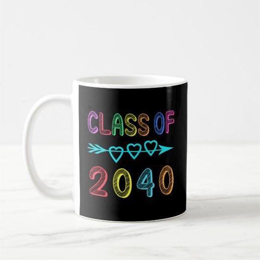 2040年クラス コーヒーマグカップ (左)